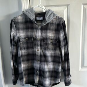 Men’s Small Old Navy Flannel Hoodie